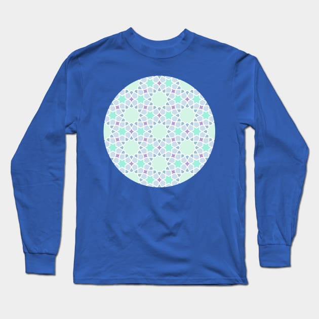 Arabic pattern Long Sleeve T-Shirt by tuditees